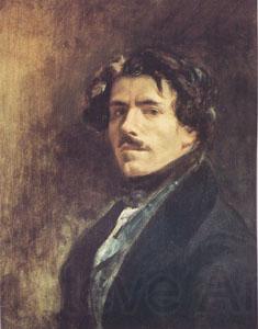 Eugene Delacroix Portrait of the Artist (mk05) Norge oil painting art